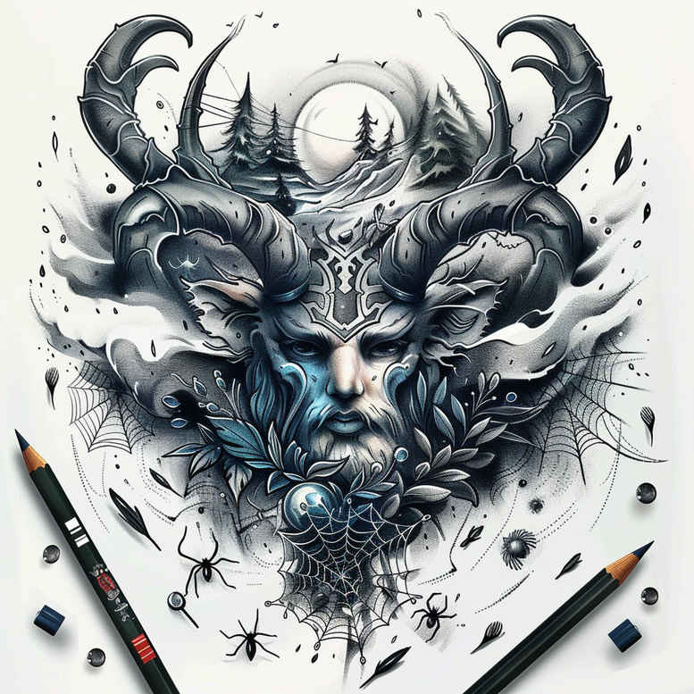 nature tattoo design ideas balanced color garden for stomach