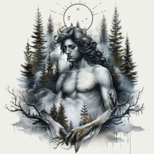 nature tattoo design ideas Realism natural tones gentle for upper thigh