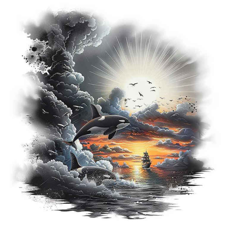 nature tattoo design ideas saturated hues life for shin