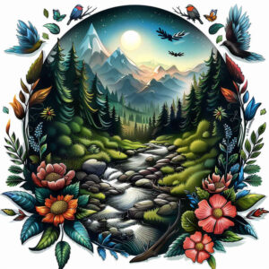 nature tattoo design ideas Realism realistic proportions natural beauty meaning courage