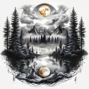 nature tattoo design ideas smooth natural detail meaning courage