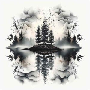 nature tattoo design ideas saturated natural light for lower arm