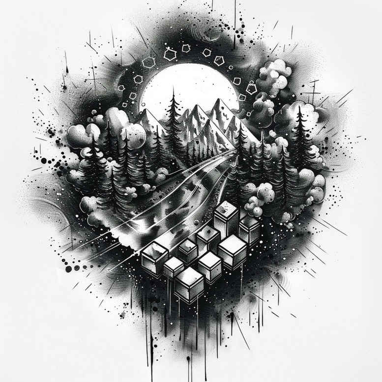nature tattoo design ideas classic shading natural lines for ribs