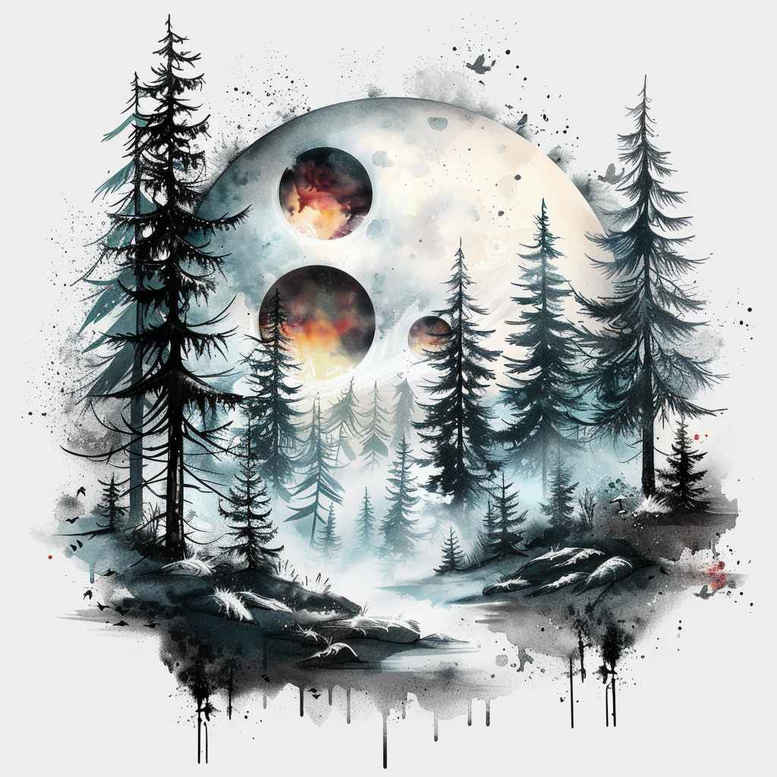 nature tattoo design ideas phantasmagoric natural patterns for palm