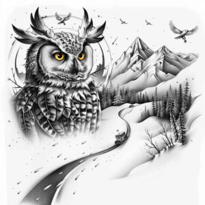 nature tattoo design ideas Realism high definition natural patterns symbolising endurance