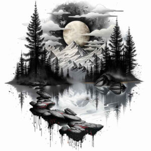 nature tattoo design ideas high-key organic shows strength