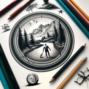 nature tattoo design ideas vibrant serene embodying endurance
