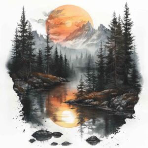 nature tattoo design ideas Realism contrast play textured bark represents endurance