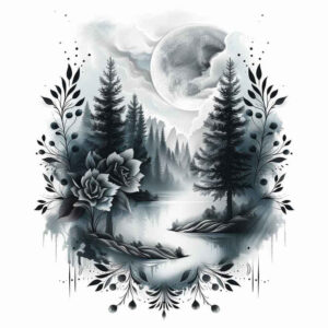 nature tattoo design ideas Realism lifelike eyes textures for side