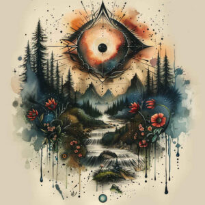 vegetation-tattoo – tattoo design ideas free ai generated – realism-detail-accuracy – for-spine – Gallery: nature-inkby-ai