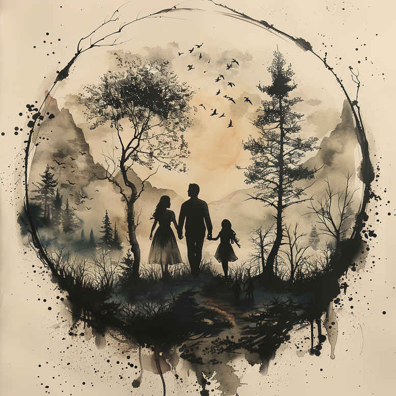 waterfall-tattoo – tattoo design ideas free ai generated – surrealism-dynamic-shapes – for-knee – Gallery: nature-inkby-ai