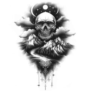 wild-nature-tattoo – tattoo design ideas free ai generated – neotraditional-modern-classic – for-side-torso – Gallery: nature-inkby-ai