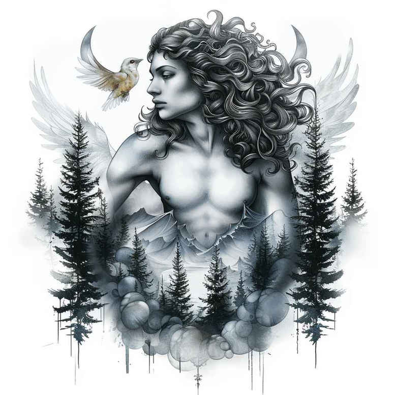 wild-nature-tattoo – tattoo design ideas free ai generated – realism-refined-highlights – for-wrist-side – Gallery: nature-inkby-ai