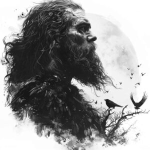 god-of-knowledge – tattoo design ideas free ai generated – realism-depth-perception – for-lower-arm – Gallery: odin-inkby-ai