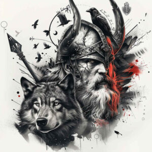 odin-tattoo-spine-chilling-realism-tonal-depth – tattoo design ideas free ai generated – Gallery: odin-inkby-ai