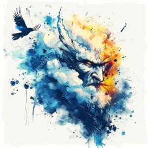 rune-god-tattoo-lurking-realism-micro-detail – tattoo design ideas free ai generated – Gallery: odin-inkby-ai