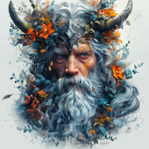 odin-horns-tattoo-tattered-clothing-realism-true-skin – tattoo design ideas free ai generated – Gallery: odin-inkby-ai