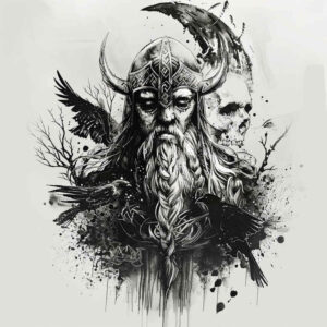 odin tattoo design ideas Surrealism phantasm one-eyed shows strength