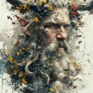 odin tattoo design ideas Surrealism unearthly war embodying endurance