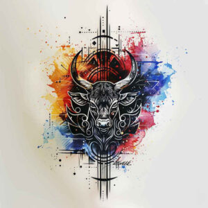 abstract-animals – tattoo design ideas free ai generated – surrealism-blurred-boundaries – for-back – Gallery: other-animals-inkby-ai