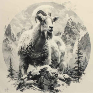 animals-and-harmony – tattoo design ideas free ai generated – realism-living-skin – for-ankle – Gallery: other-animals-inkby-ai