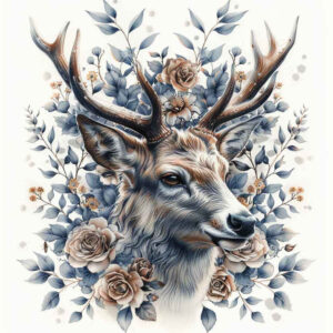 animals-and-shadow – tattoo design ideas free ai generated – realism-smooth-gradients – for-upper-chest – Gallery: other-animals-inkby-ai