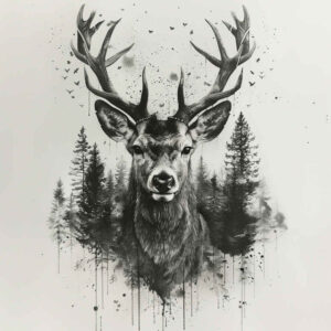animals-in-art – tattoo design ideas free ai generated – neotraditional-enhanced-color – for-shin – Gallery: other-animals-inkby-ai