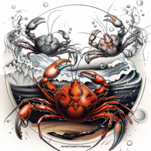 animals-in-motion – tattoo design ideas free ai generated – surrealism-ethereal – for-toe – Gallery: other-animals-inkby-ai