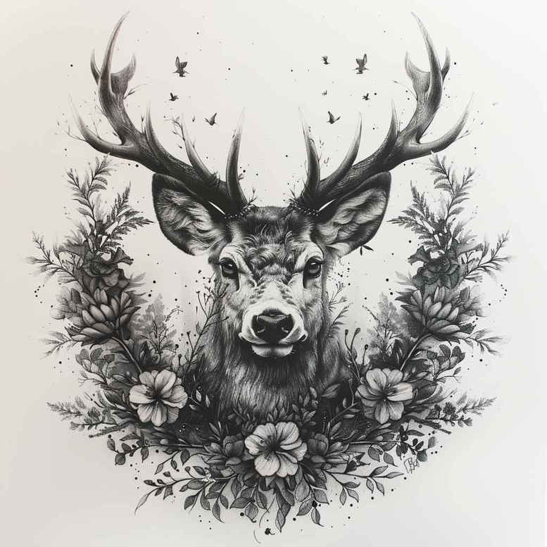 animals-in-motion – tattoo design ideas free ai generated – surrealism-unearthly – for-biceps – Gallery: other-animals-inkby-ai