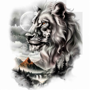 animals – tattoo design ideas free ai generated – neotraditional-bold-highlights – for-chest – Gallery: other-animals-inkby-ai
