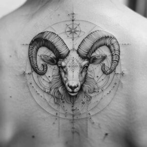 animals-life-symbol – tattoo design ideas free ai generated – neotraditional-precise-lines – for-collarbone – Gallery: other-animals-inkby-ai