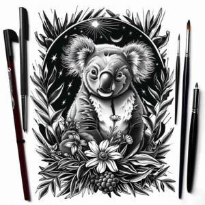 animals-with-3d-effects – tattoo design ideas free ai generated – surrealism-altered-reality – for-abdomen – Gallery: other-animals-inkby-ai