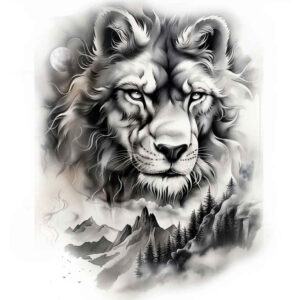 animals-with-detail – tattoo design ideas free ai generated – neotraditional-decorative-detail – for-neck – Gallery: other-animals-inkby-ai