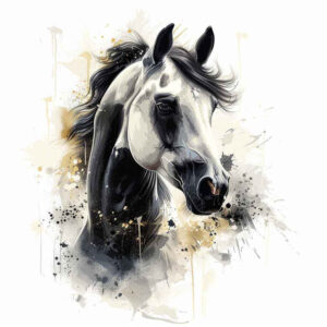 animals-with-dots – tattoo design ideas free ai generated – realism-gradient-tones – for-heel – Gallery: other-animals-inkby-ai