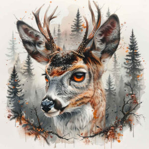 animals-with-dots – tattoo design ideas free ai generated – realism-hyper-detail – for-hip – Gallery: other-animals-inkby-ai