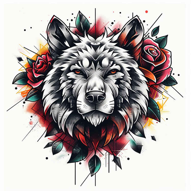 animals-with-energy – tattoo design ideas free ai generated – surrealism-symbolic-motifs – for-wrist – Gallery: other-animals-inkby-ai