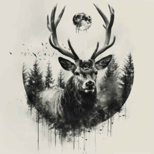 animals-with-feathers – tattoo design ideas free ai generated – realism-real-shadows – for-upper-shoulder – Gallery: other-animals-inkby-ai