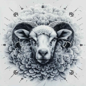 animals-with-lines – tattoo design ideas free ai generated – neotraditional-sharp-edges – for-spine – Gallery: other-animals-inkby-ai