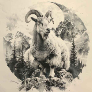 animals-with-ornamental-details – tattoo design ideas free ai generated – neotraditional-detailed-linework – for-lower-leg – Gallery: other-animals-inkby-ai