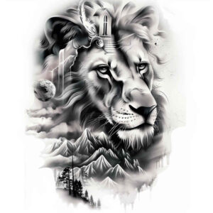 animals-with-ornamental-details – tattoo design ideas free ai generated – neotraditional-sharp-contrast – for-wrist-side – Gallery: other-animals-inkby-ai