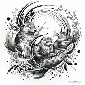 animals-with-shading – tattoo design ideas free ai generated – realism-reflection-effect – for-knee – Gallery: other-animals-inkby-ai