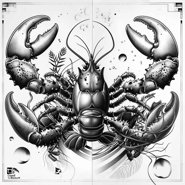animals-with-tenderness – tattoo design ideas free ai generated – neotraditional-enhanced-shading – for-abdomen – Gallery: other-animals-inkby-ai