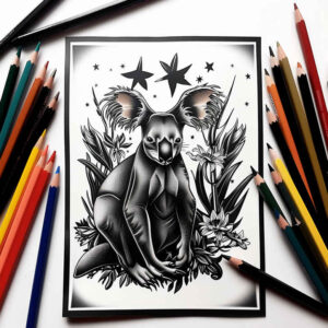 animals-with-wave – tattoo design ideas free ai generated – surrealism-phantom – for-lower-back – Gallery: other-animals-inkby-ai