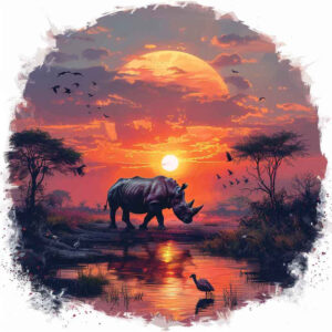 artistic-animals – tattoo design ideas free ai generated – surrealism-fantasy-inspired – for-lower-thigh – Gallery: other-animals-inkby-ai