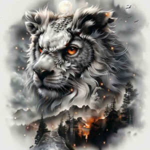 mammals – tattoo design ideas free ai generated – realism-inner-glow – for-wrist-side – Gallery: other-animals-inkby-ai