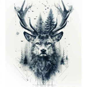 realistic-animals – tattoo design ideas free ai generated – realism-natural-luminosity – for-upper-arm – Gallery: other-animals-inkby-ai