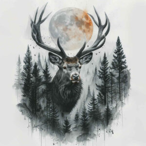symbolic-animals – tattoo design ideas free ai generated – surrealism-spectral-hues – for-side – Gallery: other-animals-inkby-ai