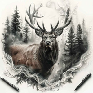 other-animals tattoo design ideas Realism natural tones animal motifs embodying strength