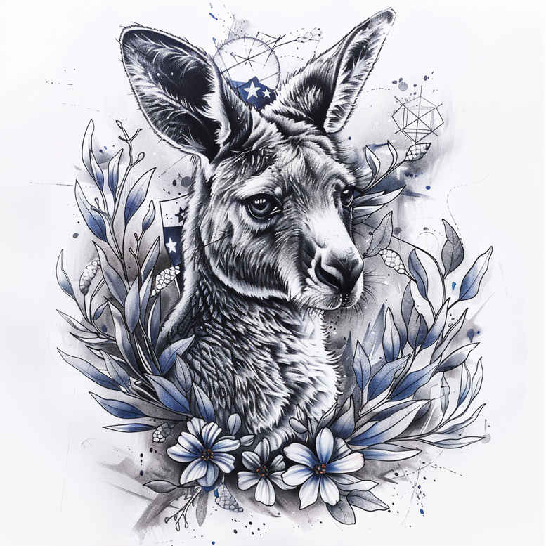 other-animals tattoo design ideas strong contrast animal motifs resilience and power