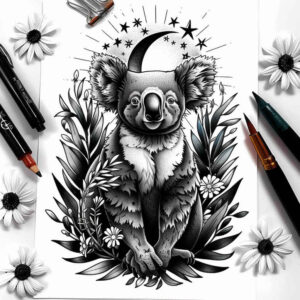 other-animals tattoo design ideas naturalistic artistic for triceps